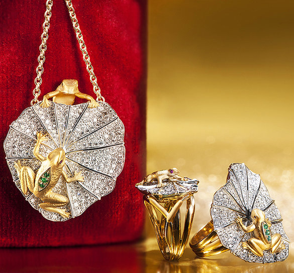 Ювелирные лягушки Carrera y Carrera. Журнал Ювелирной Моды - Almaz-Fashion.ru