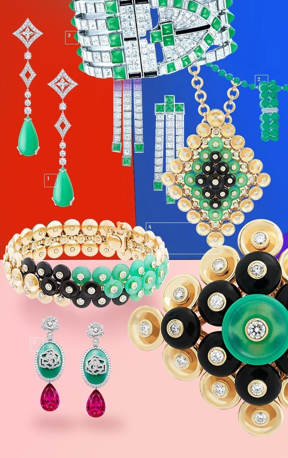 Возвращение хризопраза. Журнал Ювелирной Моды - Almaz-Fashion.ru